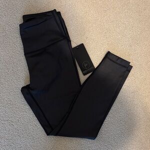 90 Degree By Reflex Midnight Black Active Leggings